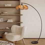 Lampadaire aus Rattan im Japandi-Stil Rattan Deko