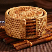Untersetzer aus Rattan - Rattan Deko