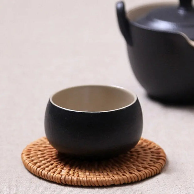 Untersetzer aus Rattan - Rattan Deko