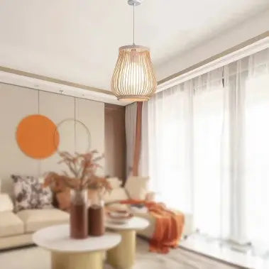 Trendige Rattan Hängeleuchte Rattan Deko