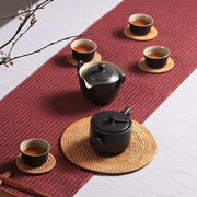 Untersetzer aus Rattan - Rattan Deko