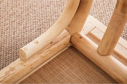 Rattan- und Bambus-Couchtisch Rattan Deko
