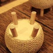 Rattan-Fußhocker Rattan Deko