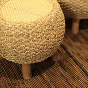 Rattan-Fußhocker Rattan Deko