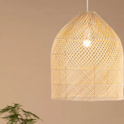 Böhmische Rattan-Hängeleuchte Rattan Deko