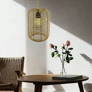 Boho Abat-jour aus Rattan für gemütliche Atmosphäre Rattan Deko