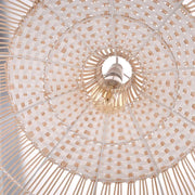 Skandinavische Rattan-Hängeleuchte | POLAIRE - Rattan Deko