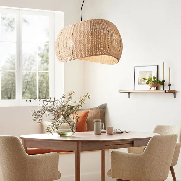 Rattan Leuchte Wolke | LEVITATION - Rattan Deko