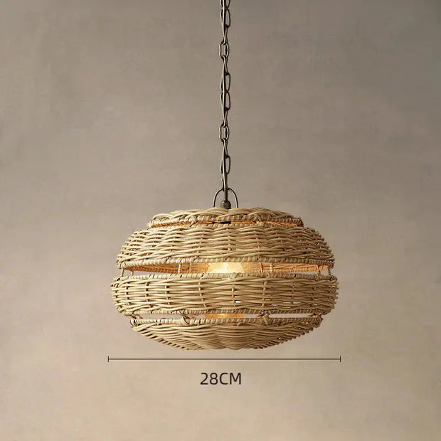 XXL Korbweide Hängeleuchte | GAÏA - Rattan Deko