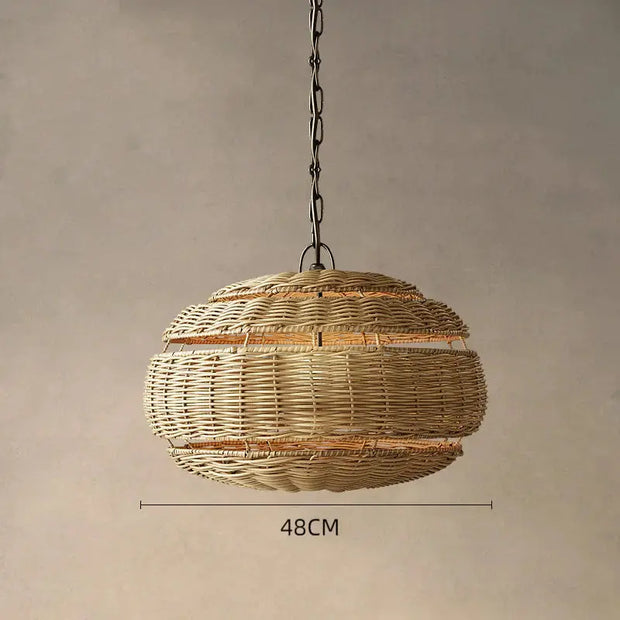 XXL Korbweide Hängeleuchte | GAÏA - Rattan Deko