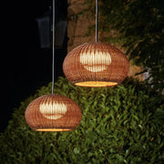 Hängelampe Rattan Außen | RADIEUSE - Rattan Deko