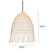 Fein Rattan Pendelleuchte | Sanfte Brise - Rattan Deko
