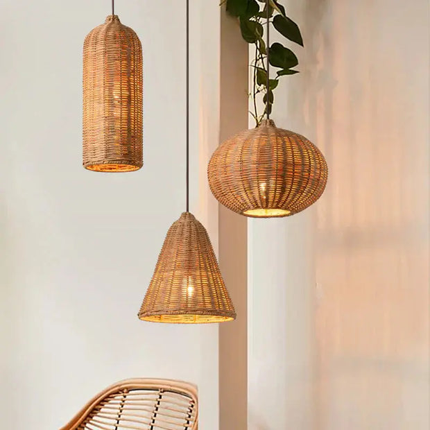 Mehrfaches Weidenpendel | ÉVASION - Rattan Deko