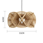 Trendig Rattan-Hängeleuchte | SOLEIL INTERTROPICAL - Rattan Deko