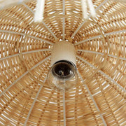 Küchenhängelampe aus Weide | GOURMAND - Rattan Deko