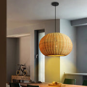 Solea Hängelampe aus Weidengeflecht Rattan Deko