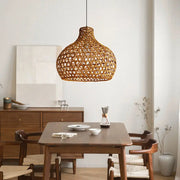 Geflochtene Rattan-Hängeleuchte | NOAH - Rattan Deko