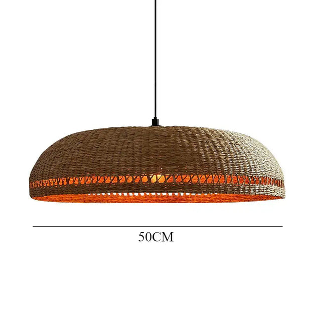 Rattan-Hängeleuchte ⌀50 cm | ALIZ - Rattan Deko