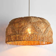 Rattan Hängeleuchte Raphia Rattan Deko