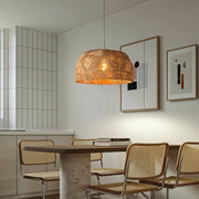 Rattan Hängeleuchte Raphia Rattan Deko
