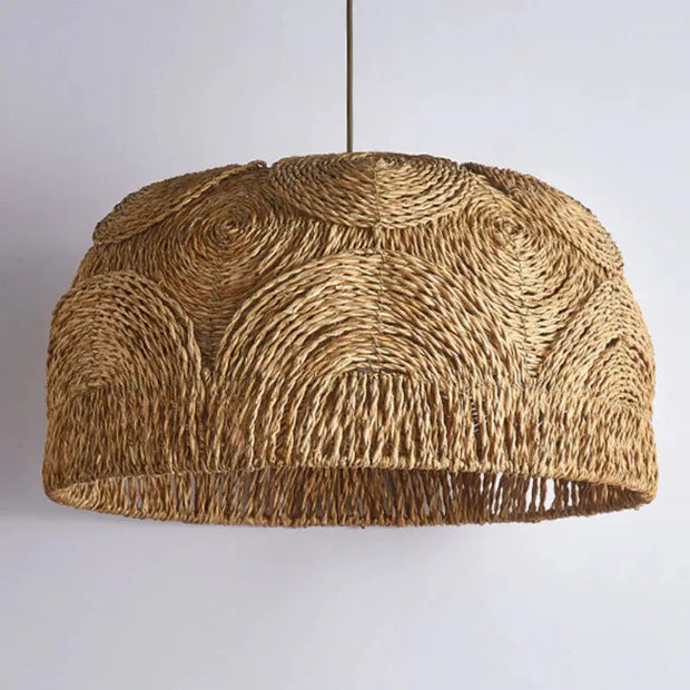 Rattan Hängeleuchte Raphia Rattan Deko