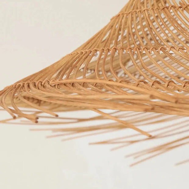 Rattanhängeleuchte Esszimmer Rattan Deko
