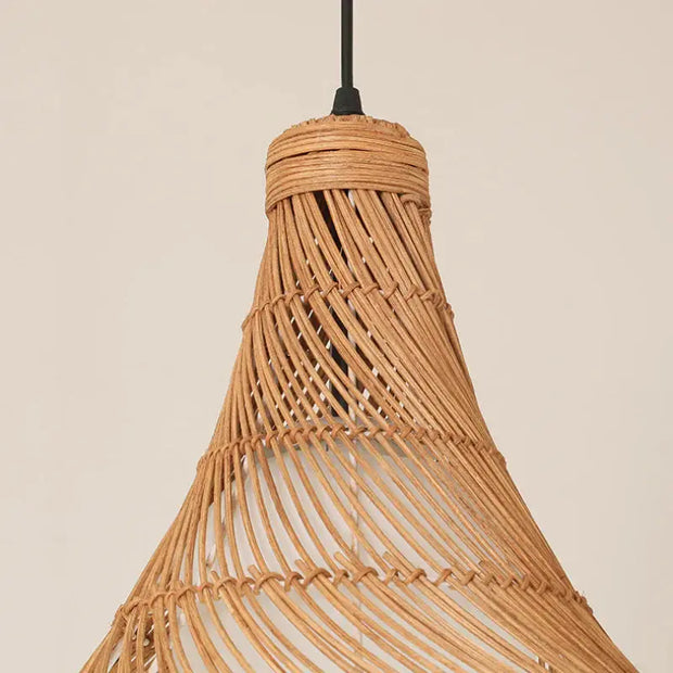 Rattanhängeleuchte Esszimmer Rattan Deko