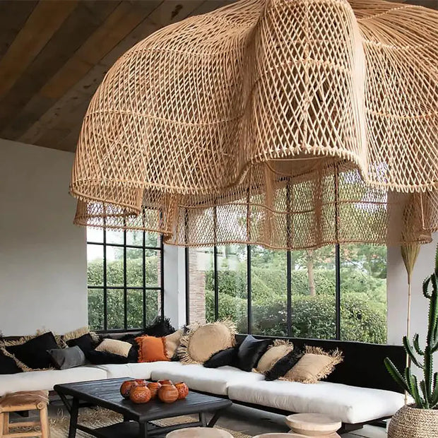 Rattan Hängeleuchte Bali Rattan Deko