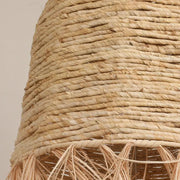 Fransiger Rattan-Hängeleuchte Bohème | LIVIA - Rattan Deko