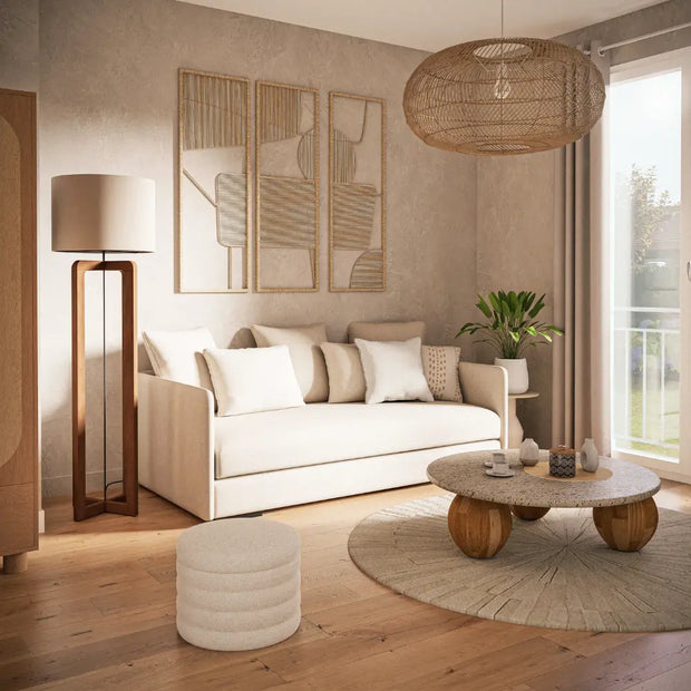 Hängelampe aus Rattan für stilvolle Beleuchtung - Rattan Deko