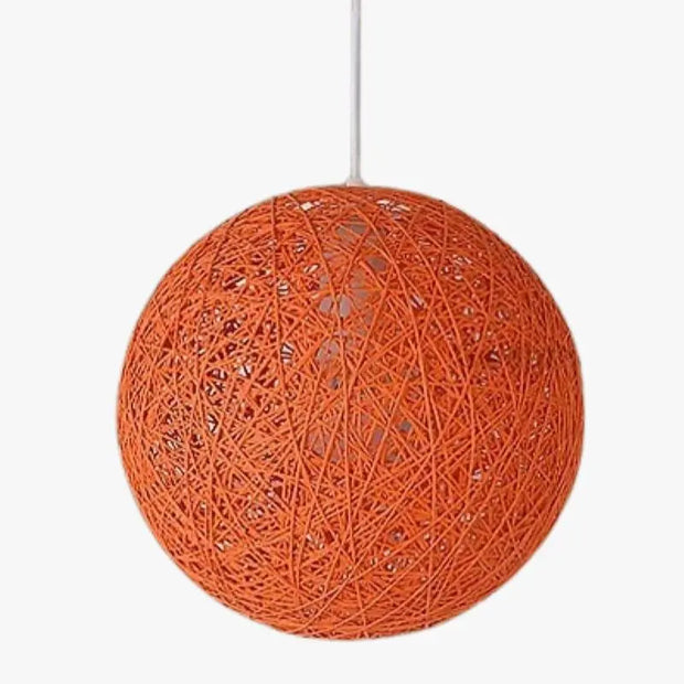 Spinnen-Rattan-Hängeleuchte Rattan Deko