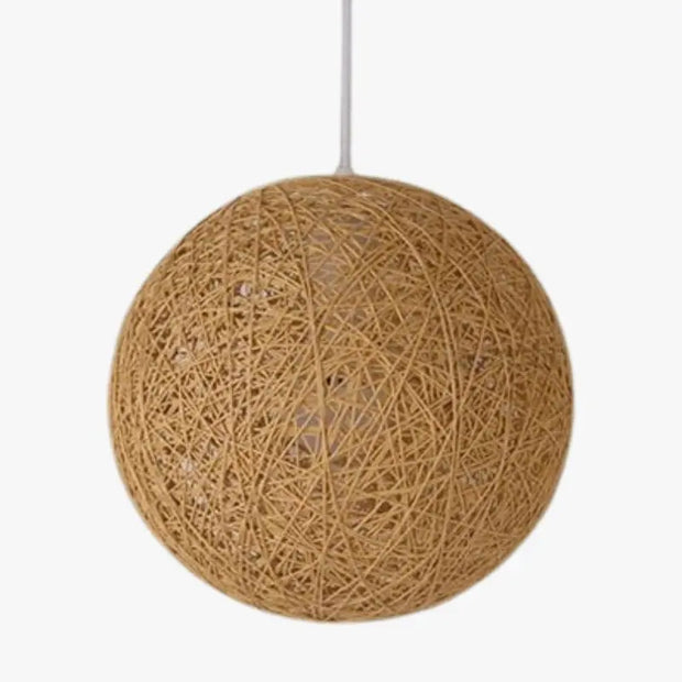 Spinnen-Rattan-Hängeleuchte Rattan Deko