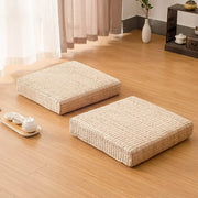 Quadratischer Rattan-Pouf | DUOLUXE - Rattan Deko