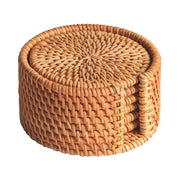 Untersetzer aus Rattan - Rattan Deko