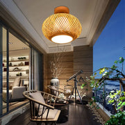 Rattan Kugelleuchte | ÉLOISE - Rattan Deko
