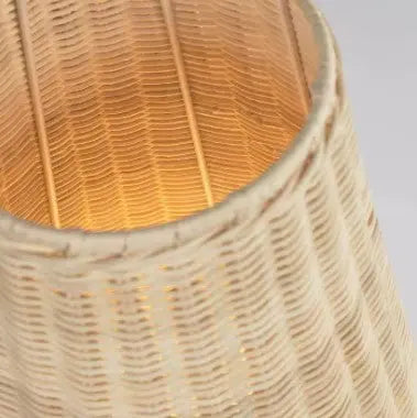 Nordischer Lampadaire aus Rattan für stilvolle Beleuchtung Rattan Deko