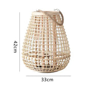 Rattan Kerzenhalter | ÉLARA - Rattan Deko