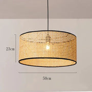 Vintage Rattan Hängeleuchte | HARMONIE - Rattan Deko