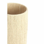 Jute Tischlampe für natürliche Wohnakzente Rattan Deko