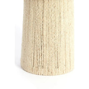 Jute Tischlampe für natürliche Wohnakzente Rattan Deko