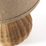 Wickel-Lampe aus Rattan für gemütliche Beleuchtung Rattan Deko