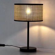 Moderne Rattan Tischlampe für stilvolle Akzente - Rattan Deko
