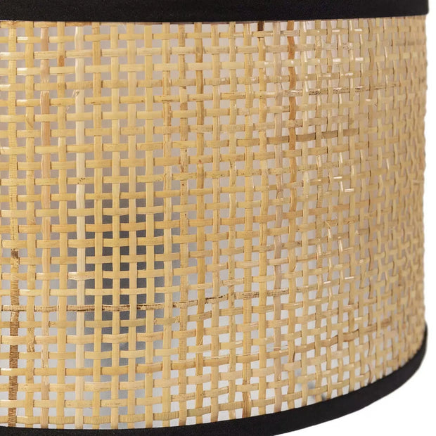 Moderne Rattan Tischlampe für stilvolle Akzente - Rattan Deko