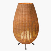 Cosy Tischlampe aus Rattan für ein warmes Ambiente - Rattan Deko