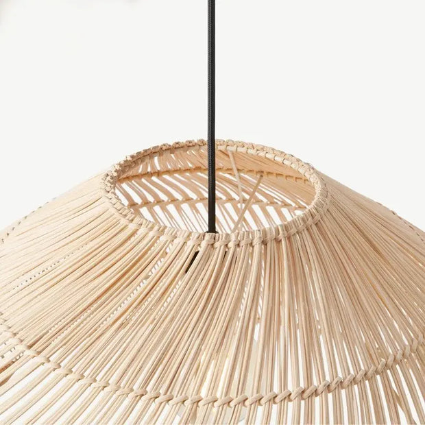 Rattan-Hängeleuchte Küche | COSIANA - Rattan Deko