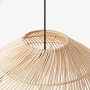 Rattan-Hängeleuchte Küche Rattan Deko
