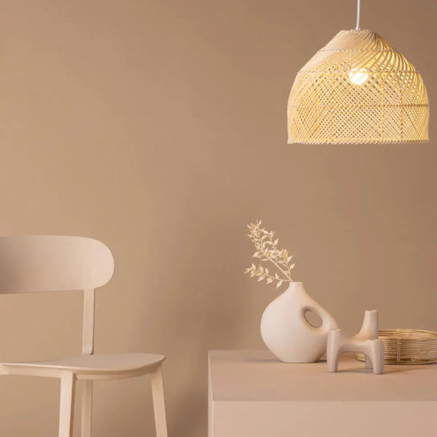 Kleine Hängelampe Rattan | ADITA - Rattan Deko