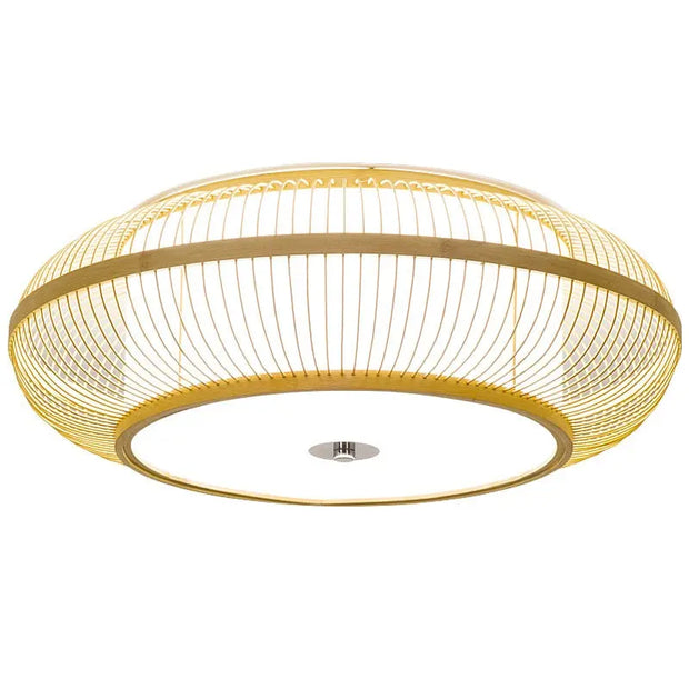 Rattan-Deckenleuchte Schlafzimmer | NEIL - Rattan Deko