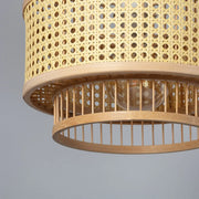 Hängelampe Rattan Design | LUMINATURE - Rattan Deko
