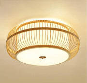 Rattan-Deckenleuchte Schlafzimmer | NEIL - Rattan Deko
